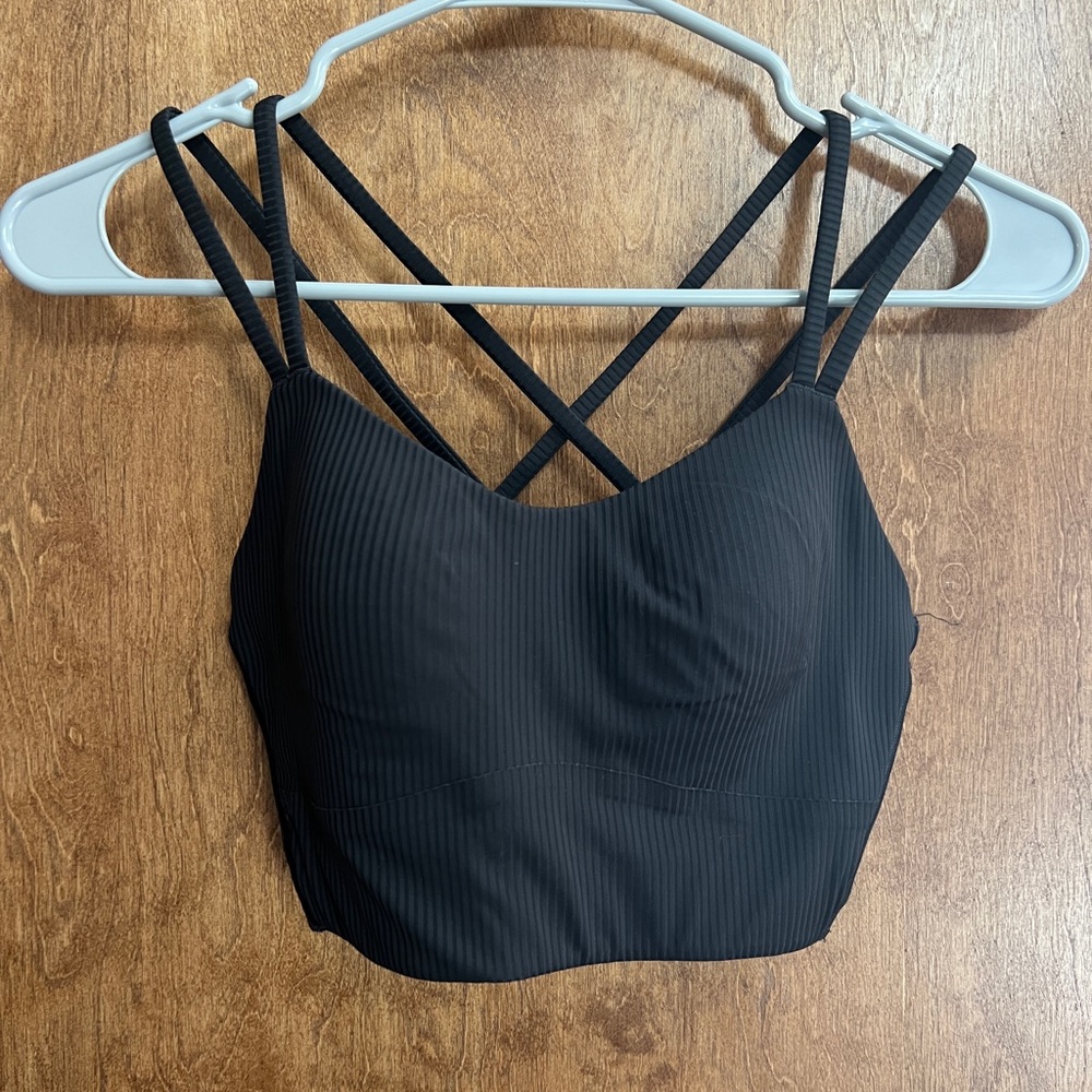 Lululemon like a cloud bra ribbed